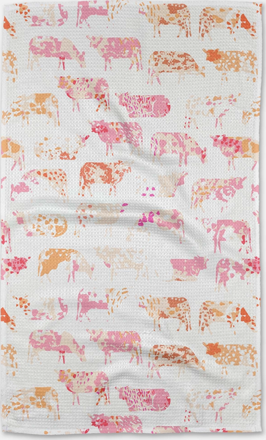 Moods(Cow)- Tea Towel