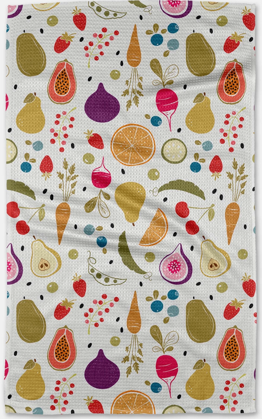 Farmers Market Tea Towel