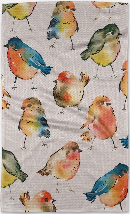 Tweet Tweet- Tea Towel