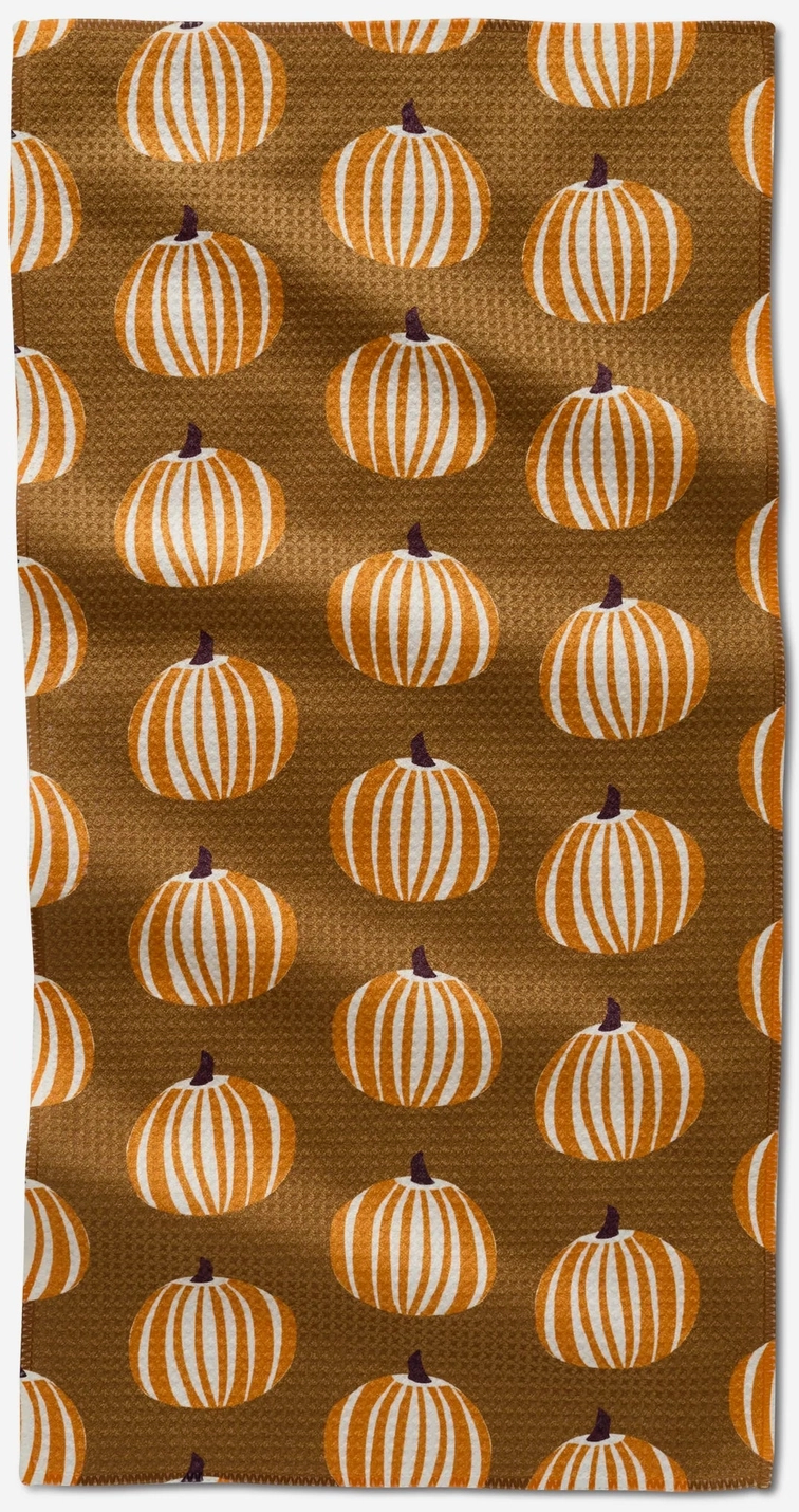 Dancing Pumpkins Bar Towel