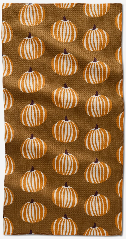 Dancing Pumpkins Bar Towel