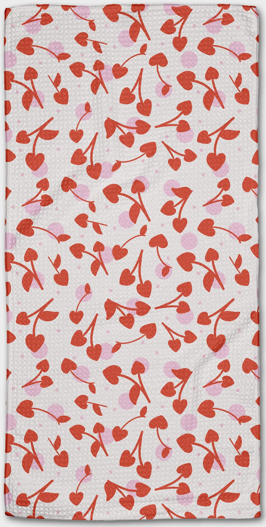 Cherry Love Bar Towel