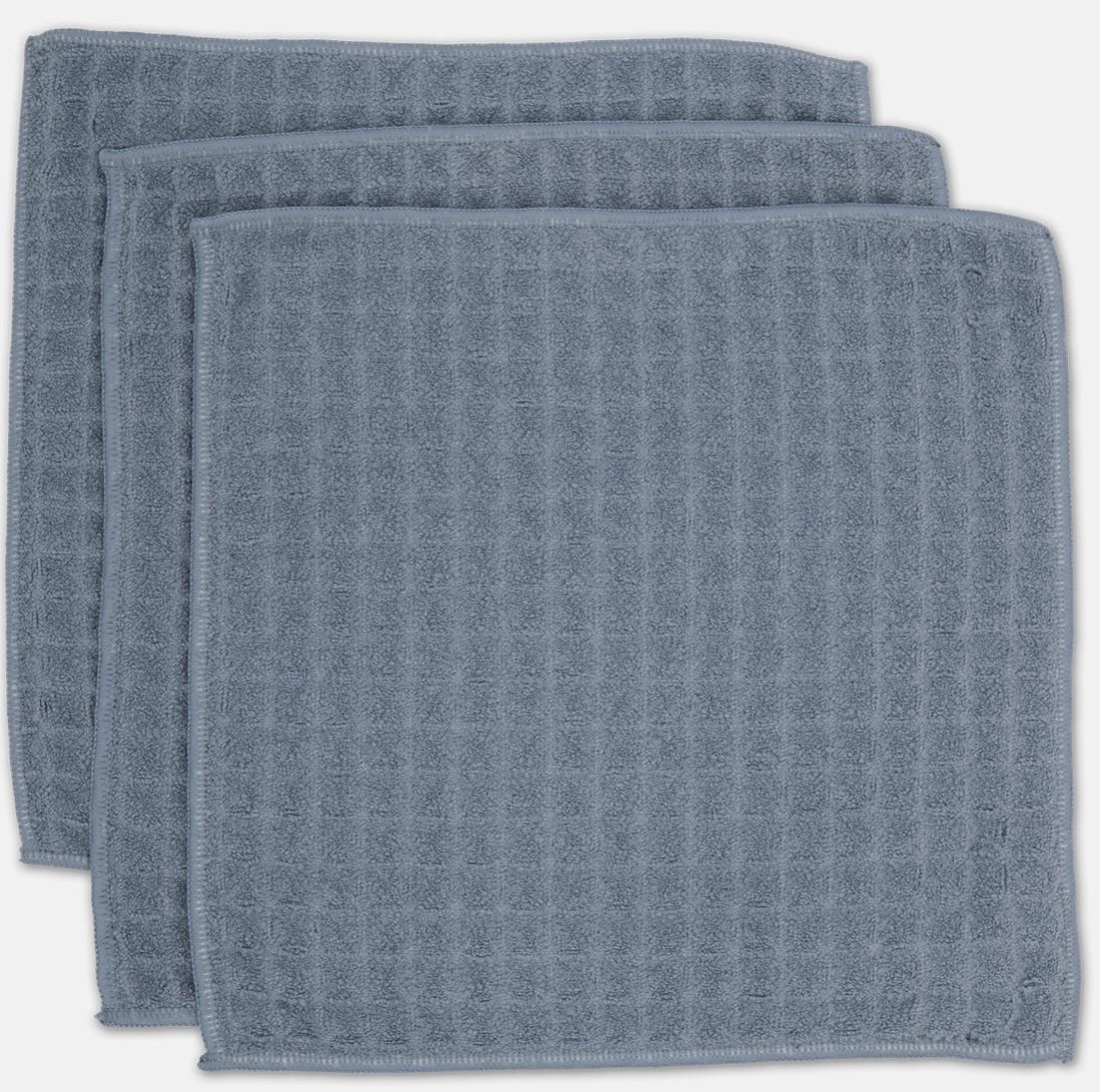 Sky Waffle Washcloth Set