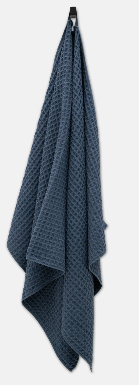 Midnight Blue Waffle Bath Towel