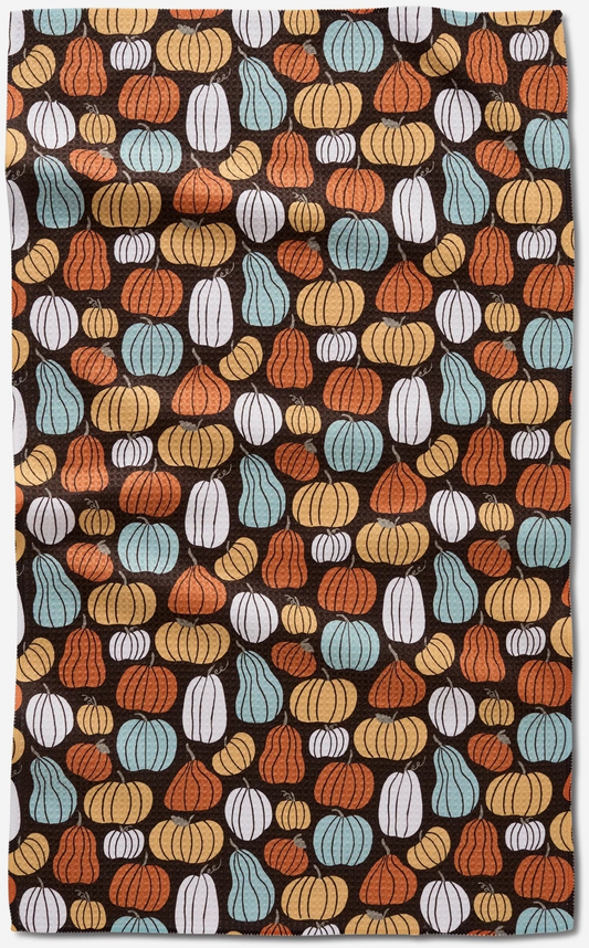 Pumpkin Patch Parade Tea Towel