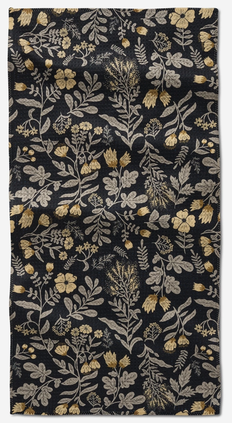 Woodland Wildflowers Bar Towel