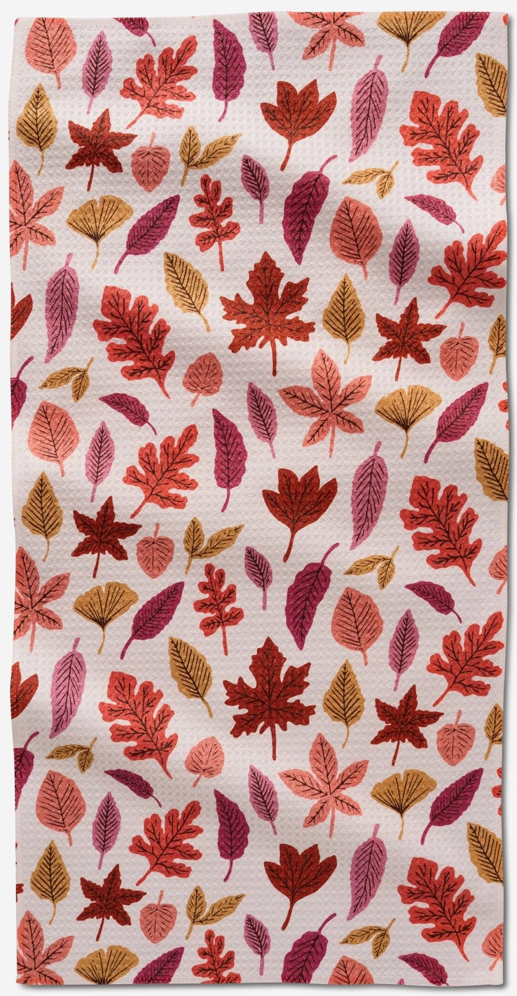 Fall Leaves Bar Towel