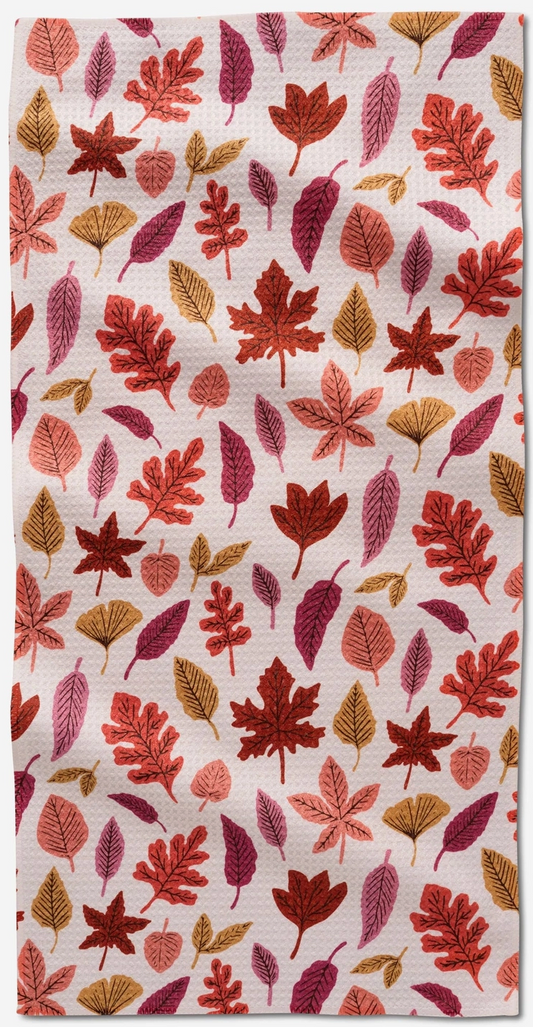 Fall Leaves Bar Towel