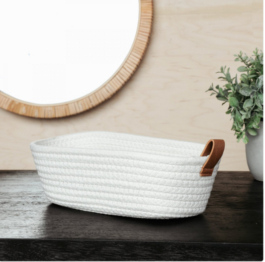 Small Ivory Basket