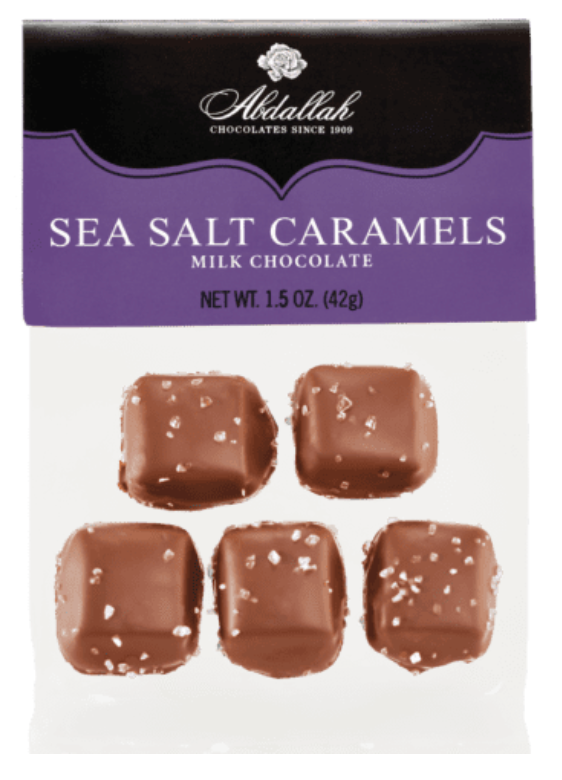 Milk Chocolate Sea Salt Caramels