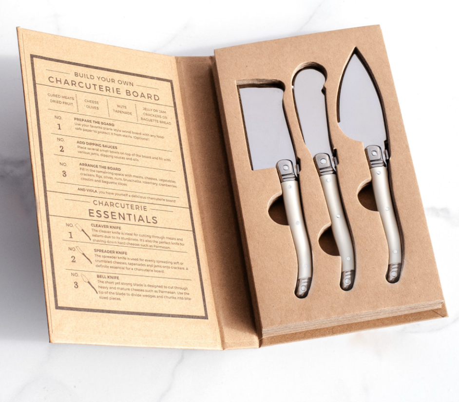 3 PC CHEESE KNIFE GIFT SET