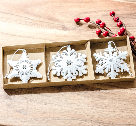 Snowflake Set Of Three