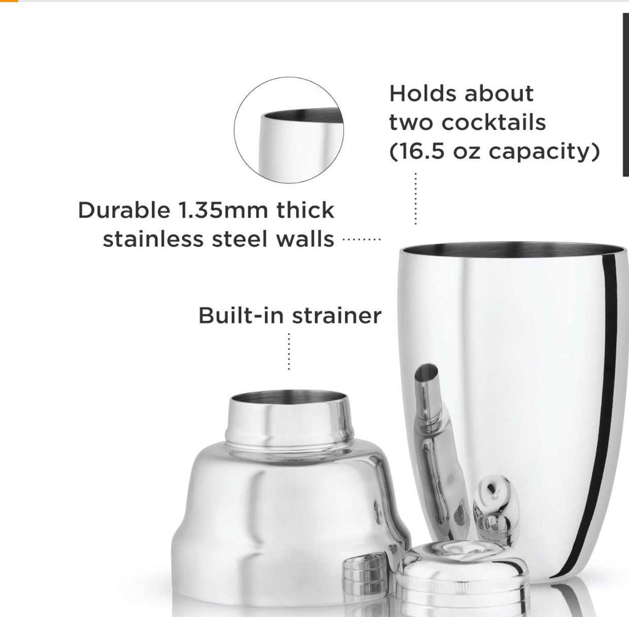 Heavyweight Cocktail Shaker