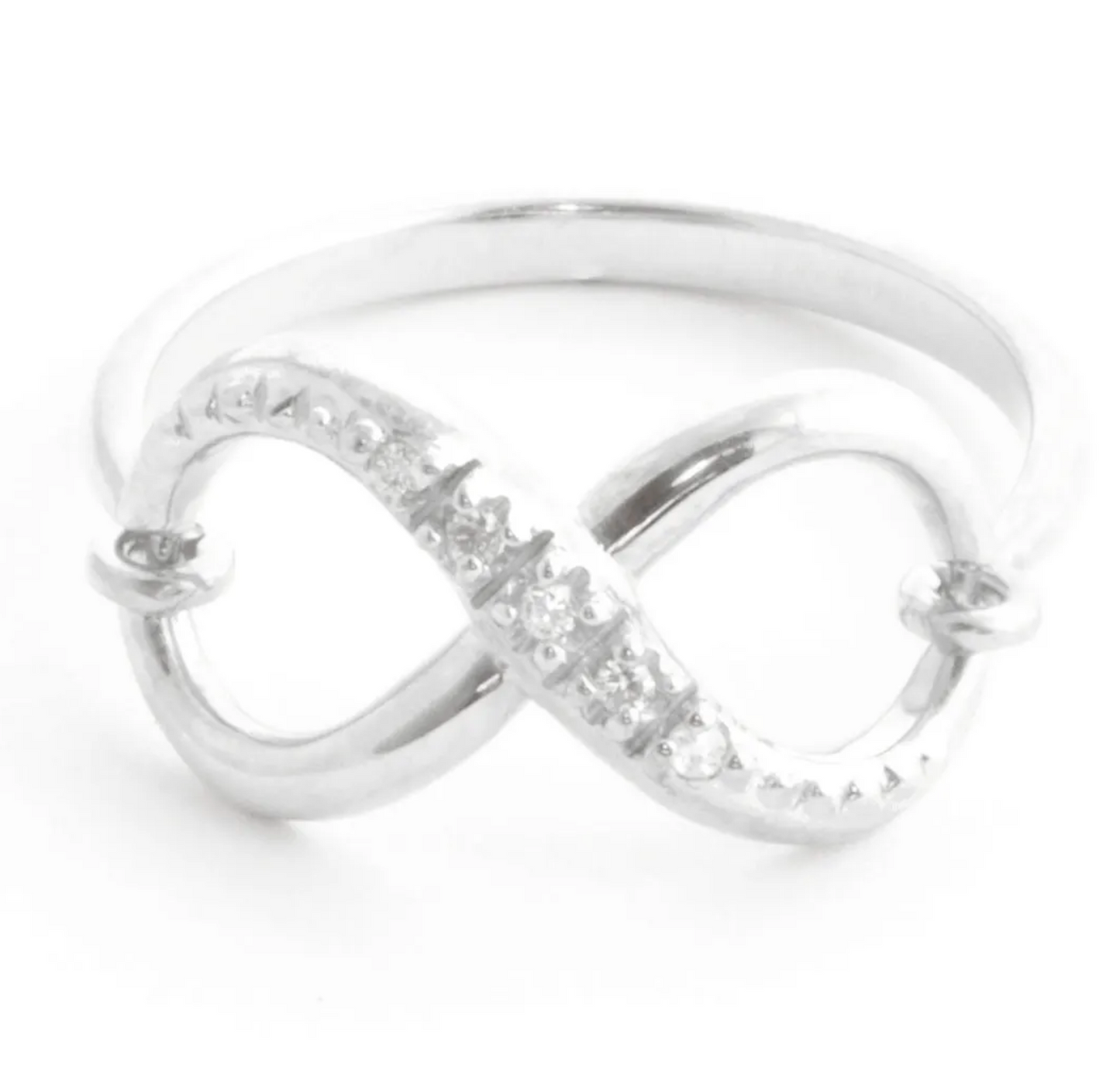 Silver Infinity Ring Style 6510 #12