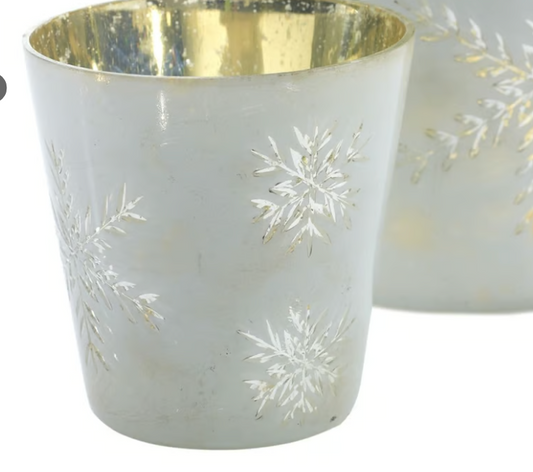 Snowflake Votive