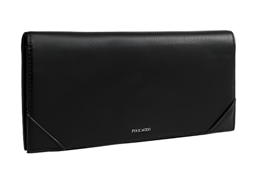 Logan Long Wallet- Black