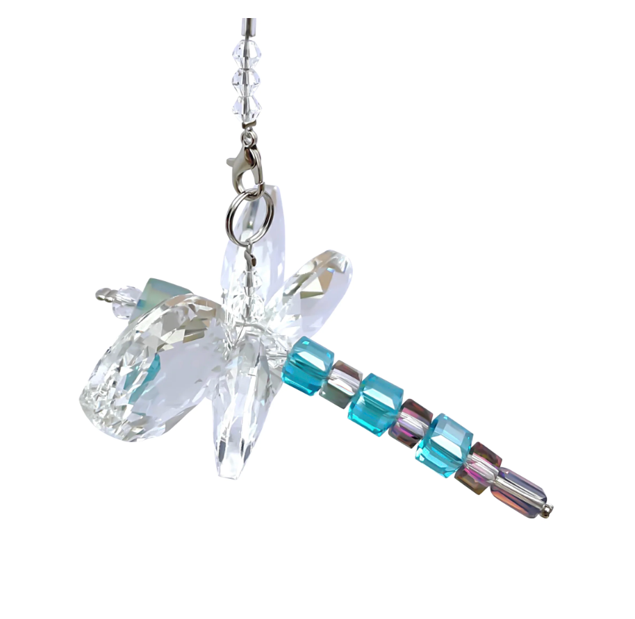 Crystal Blue Dragonfly