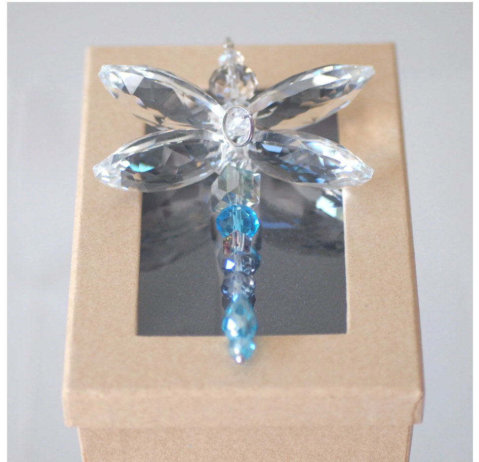 Crystal Blue Dragonfly