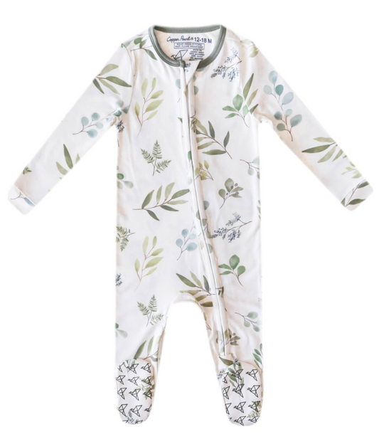 Zip-Up Footie - Haven