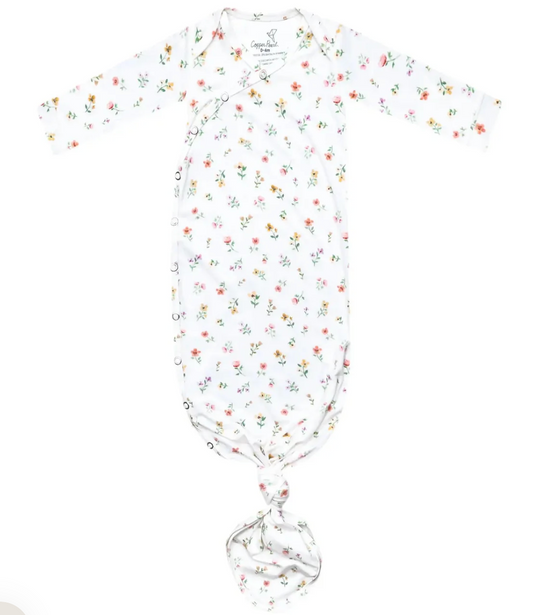 Knotted Gown - Eloise (0-4 Months)