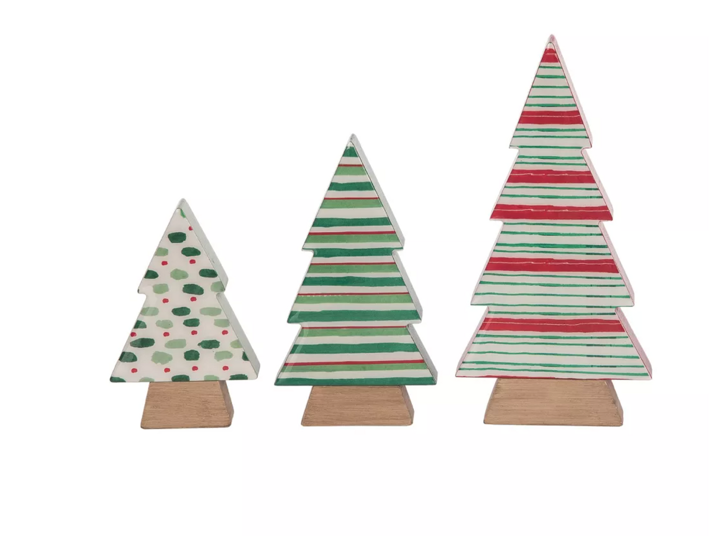 Holiday Epoxy Trees Prints Set of 3
