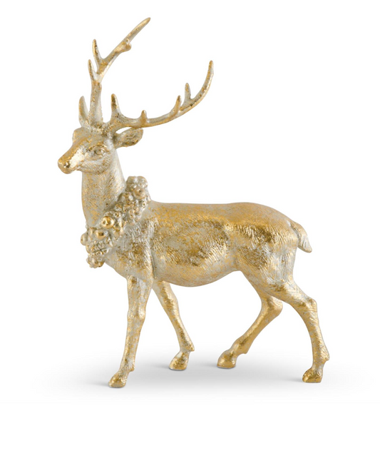Antique Gold Reindeer