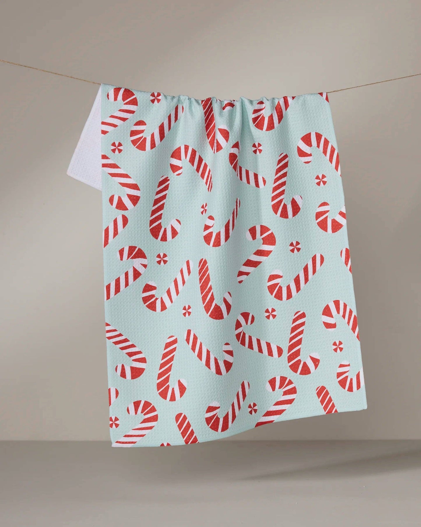 Peppermint Twist | Tea Towel