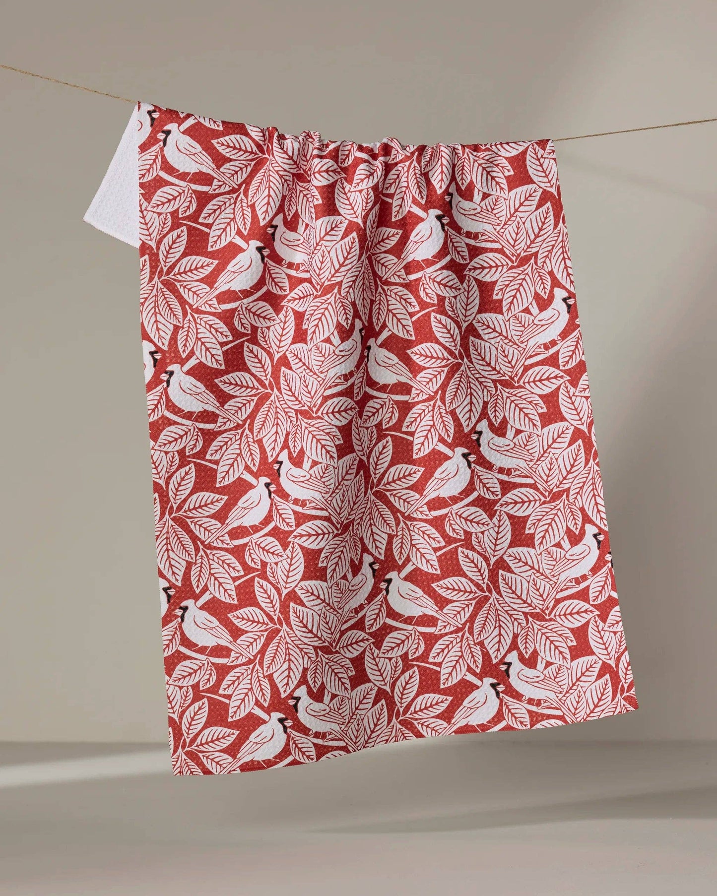 Cardinal Canopy Tea Towel