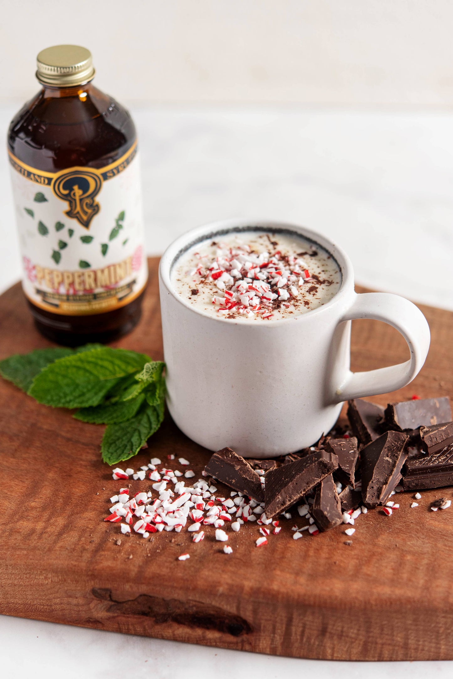 Peppermint Syrup 12 oz - Cocktail | Mocktail Beverage Mixer