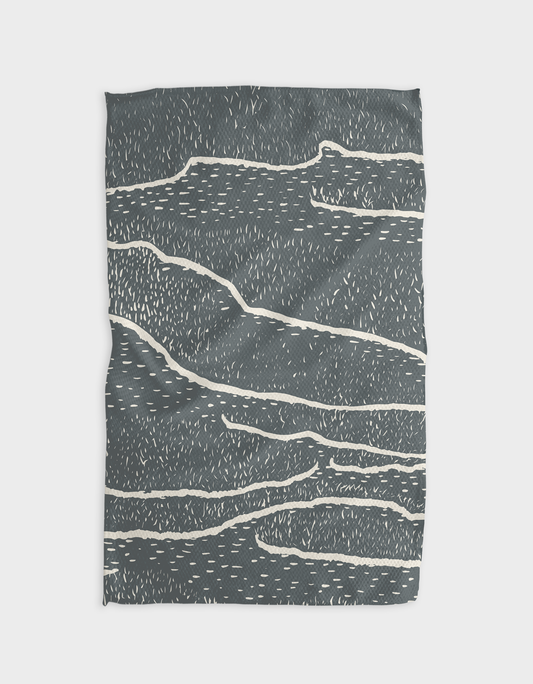 Wetlands Midnight Tea Towel