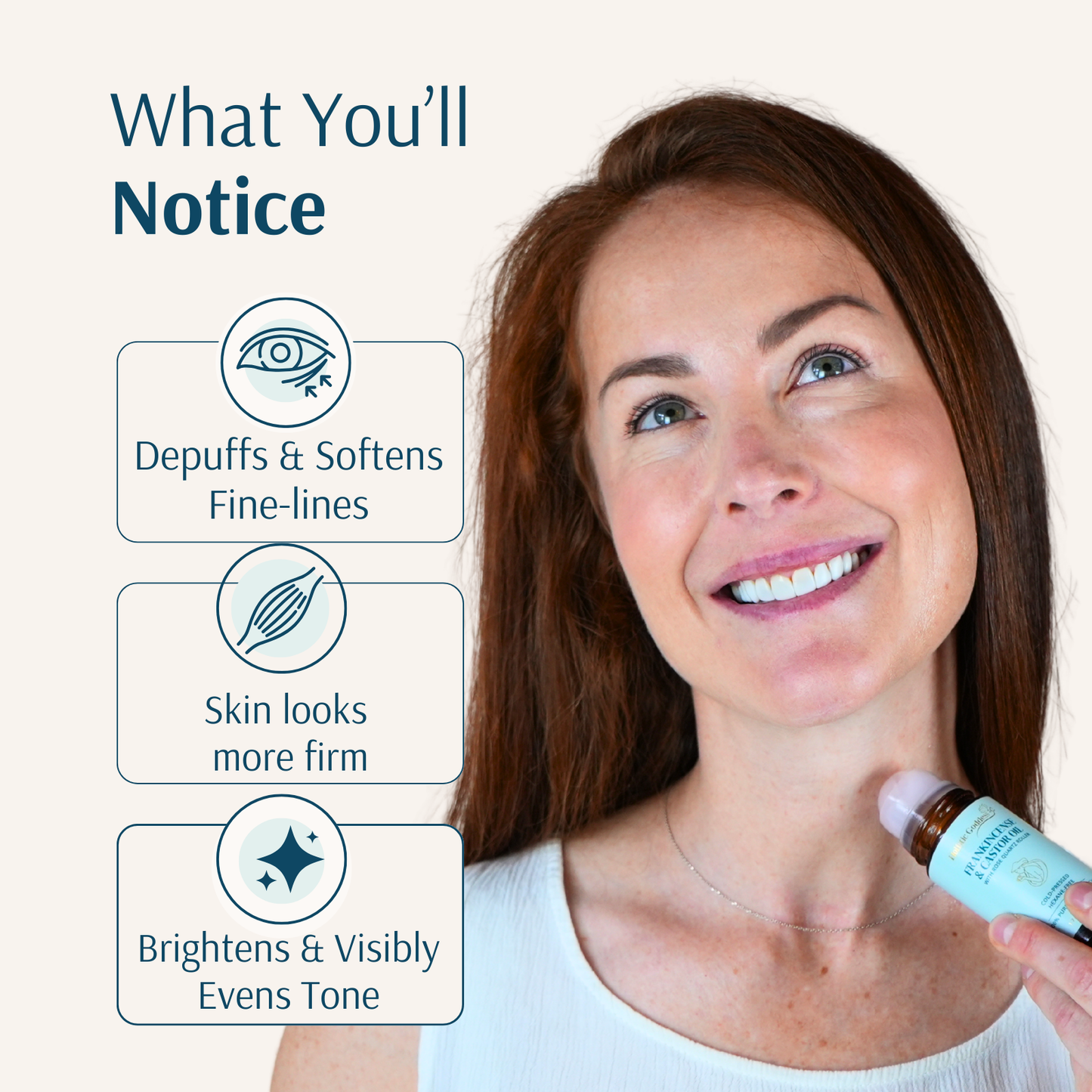 Organic Castor Oil Roll-on With Frankincense