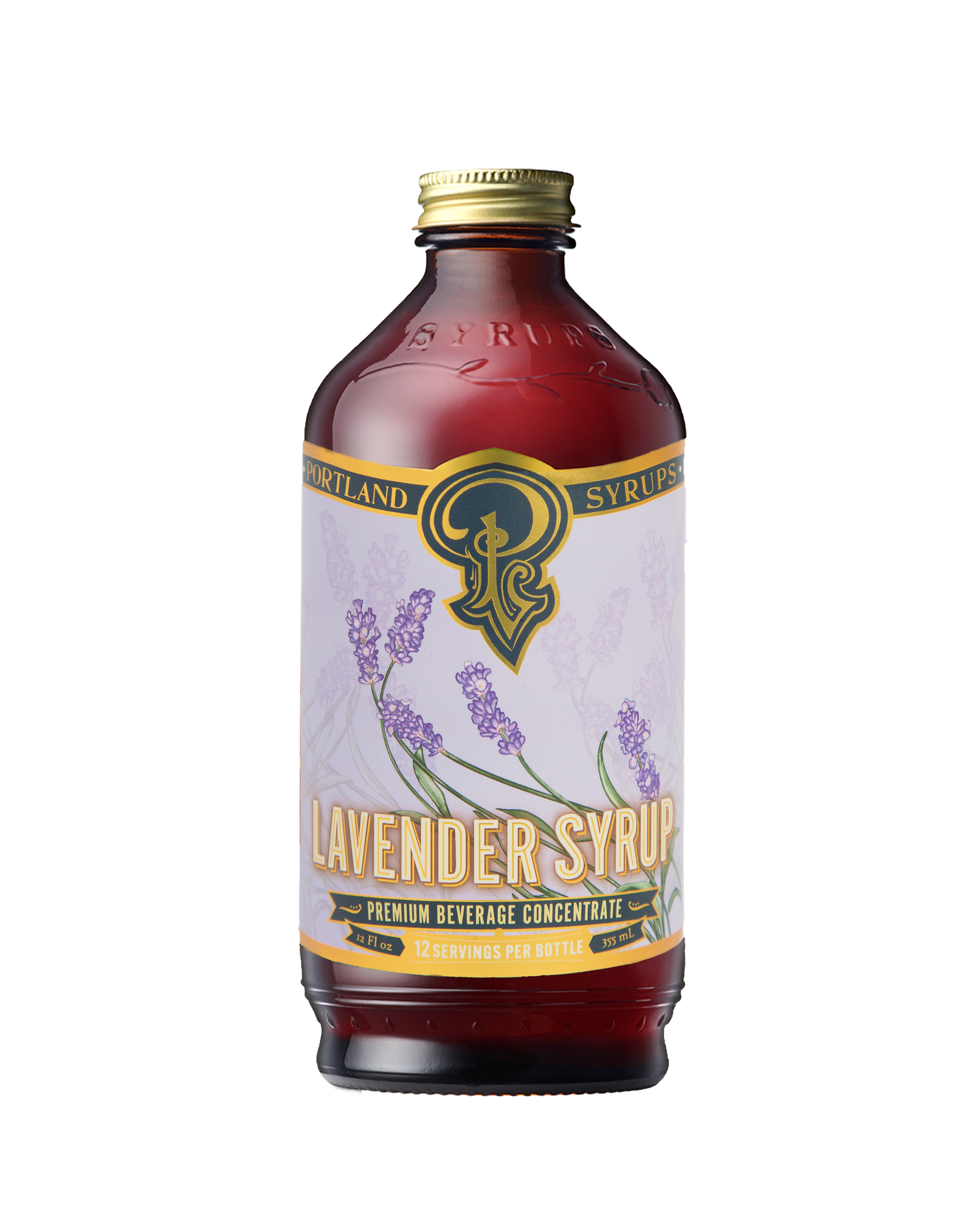 Lavender Syrup 12 oz - Cocktail | Mocktail Beverage Mixer