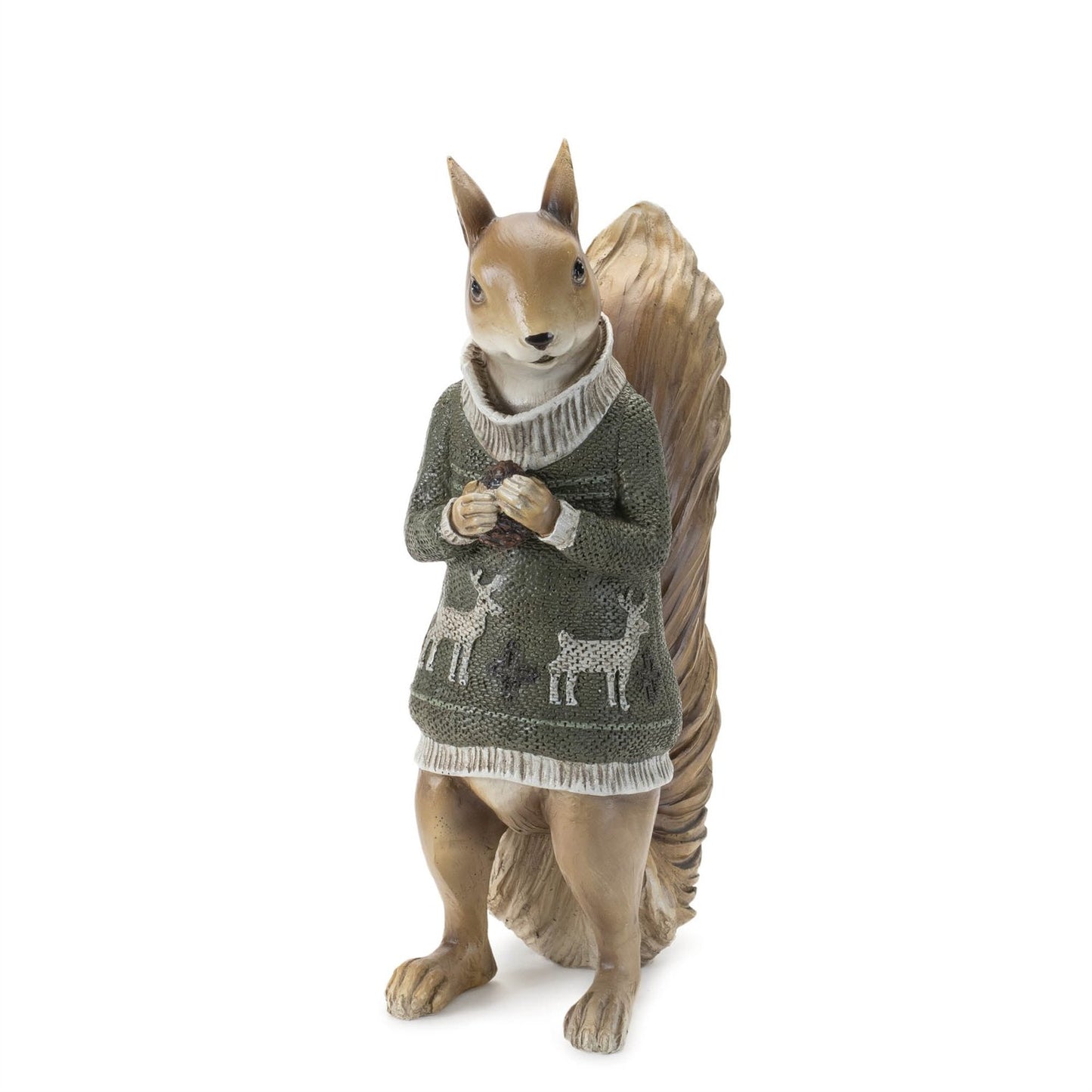 Winter Animal with Sweater Christmas Figurine Decorations - 12"