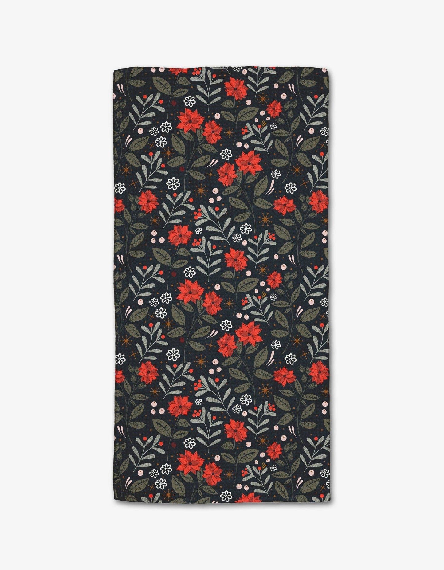 Holiday Florals Bar Towel