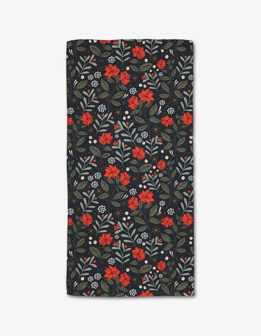 Holiday Florals Bar Towel