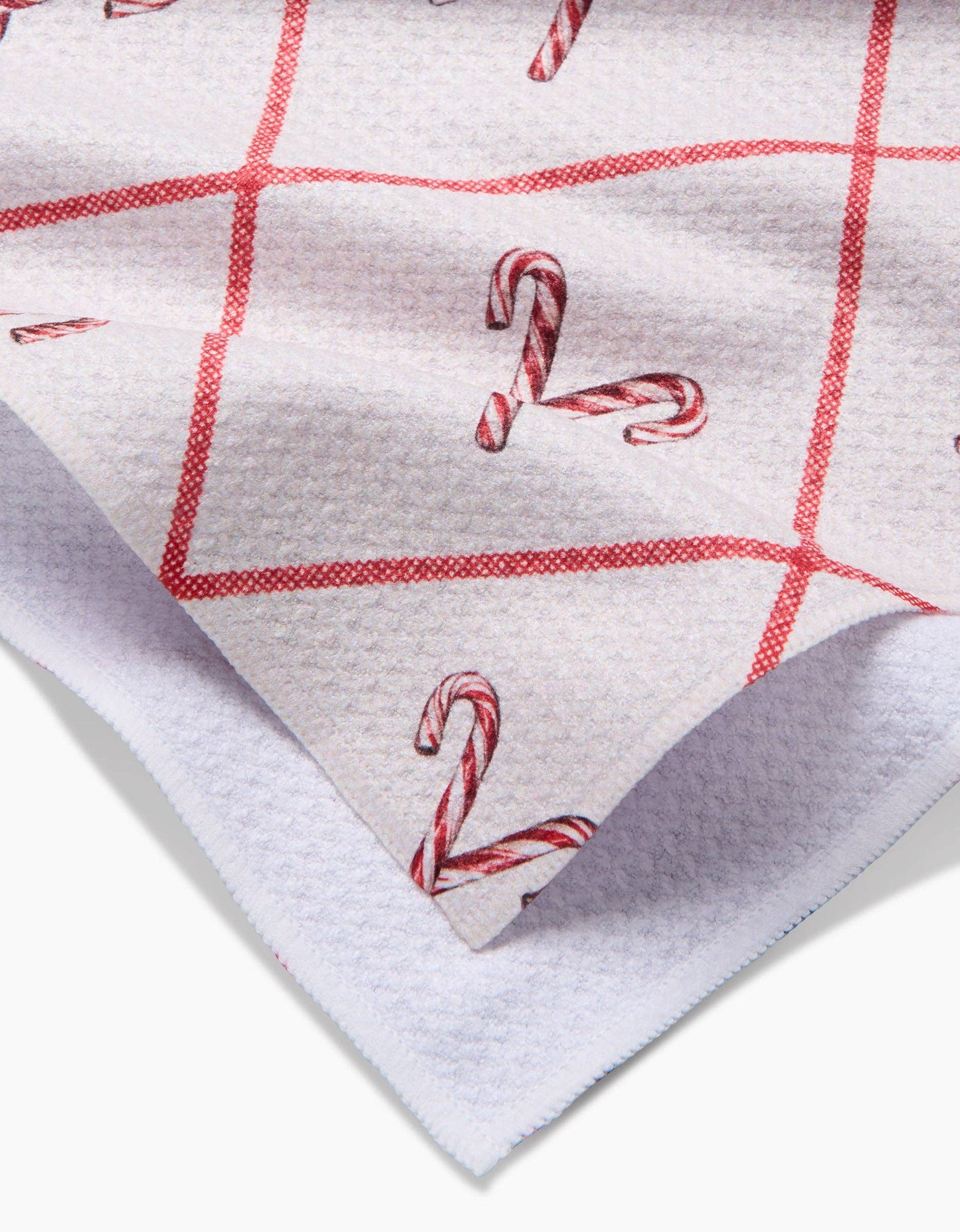 Festive Candy Canes|Tea Towel