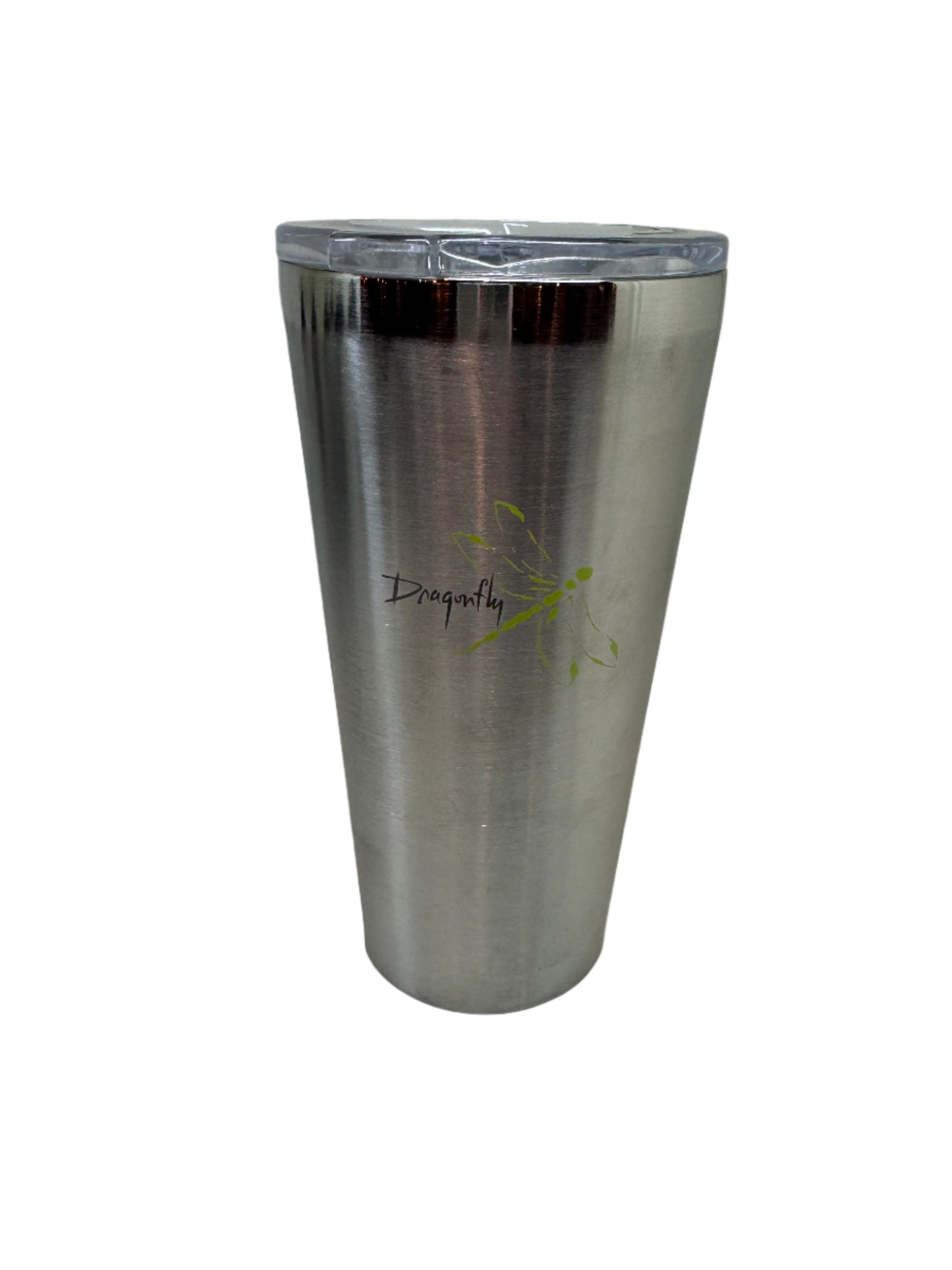 16oz.- Steel Tumbler with Dragonfly Logo