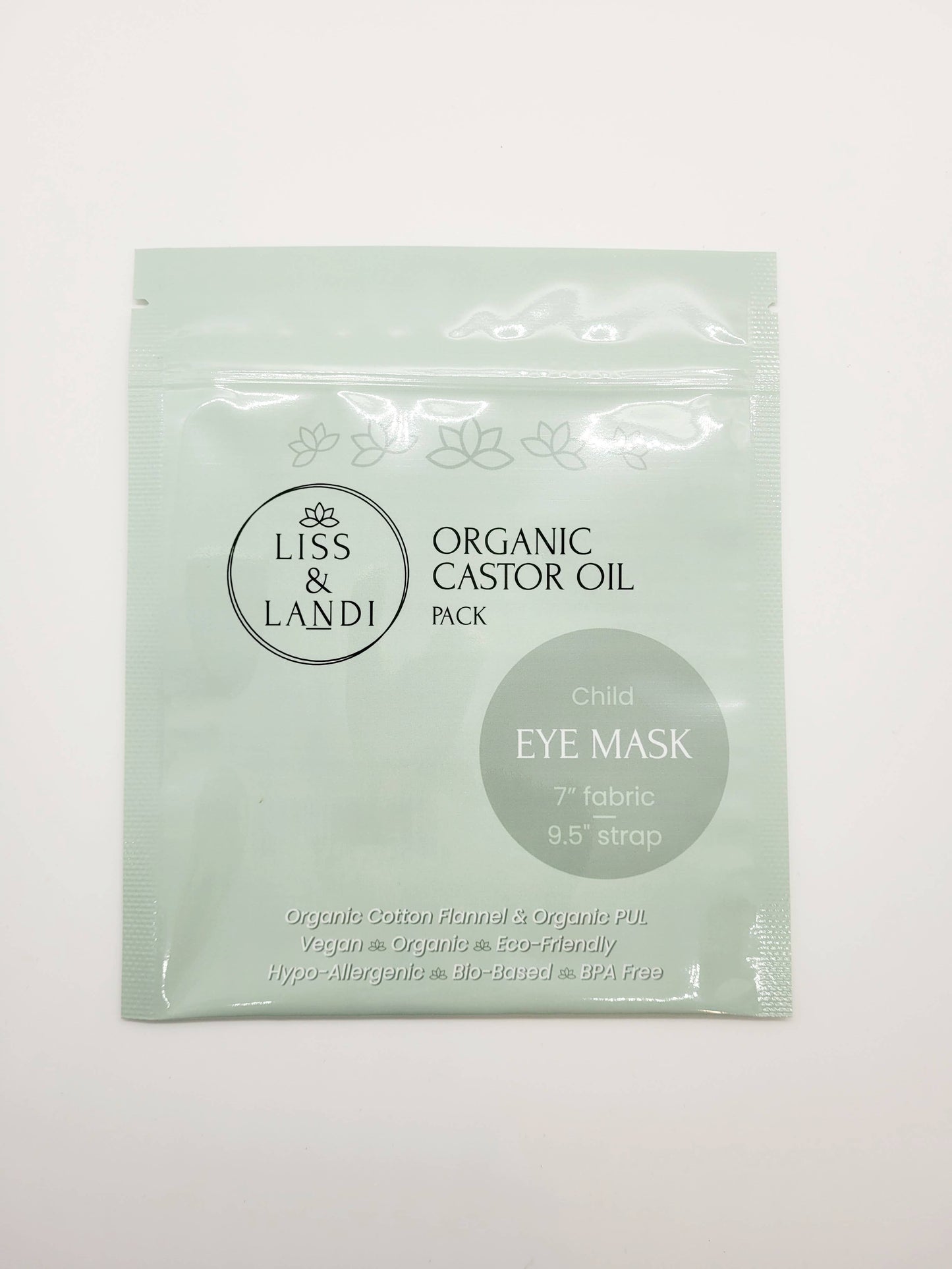 Pack for Organic Castor Oil | Eye Mask: Adult