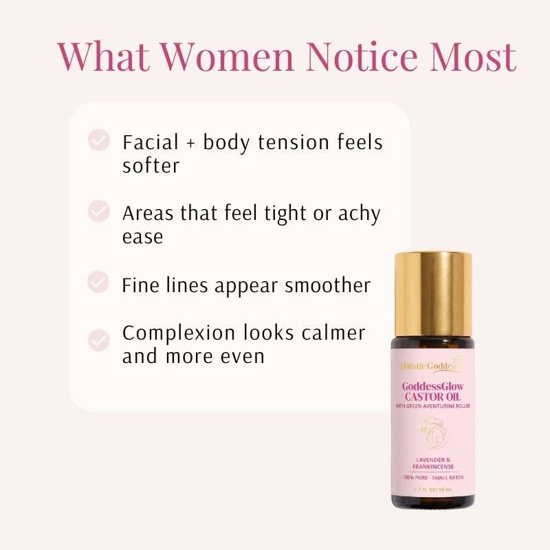 The GoddessGlow Castor Oil Roll-on