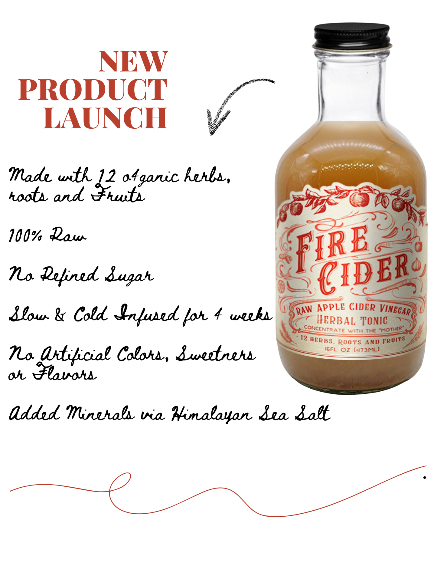 Fire Cider- 16 oz