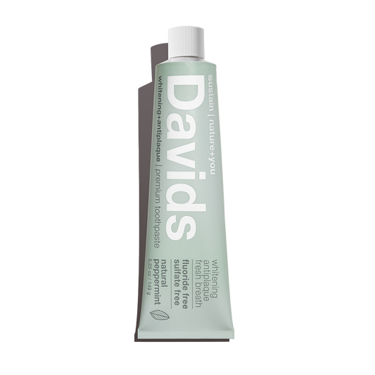 Davids Whitening+ Antiplaque /  Natural Peppermint