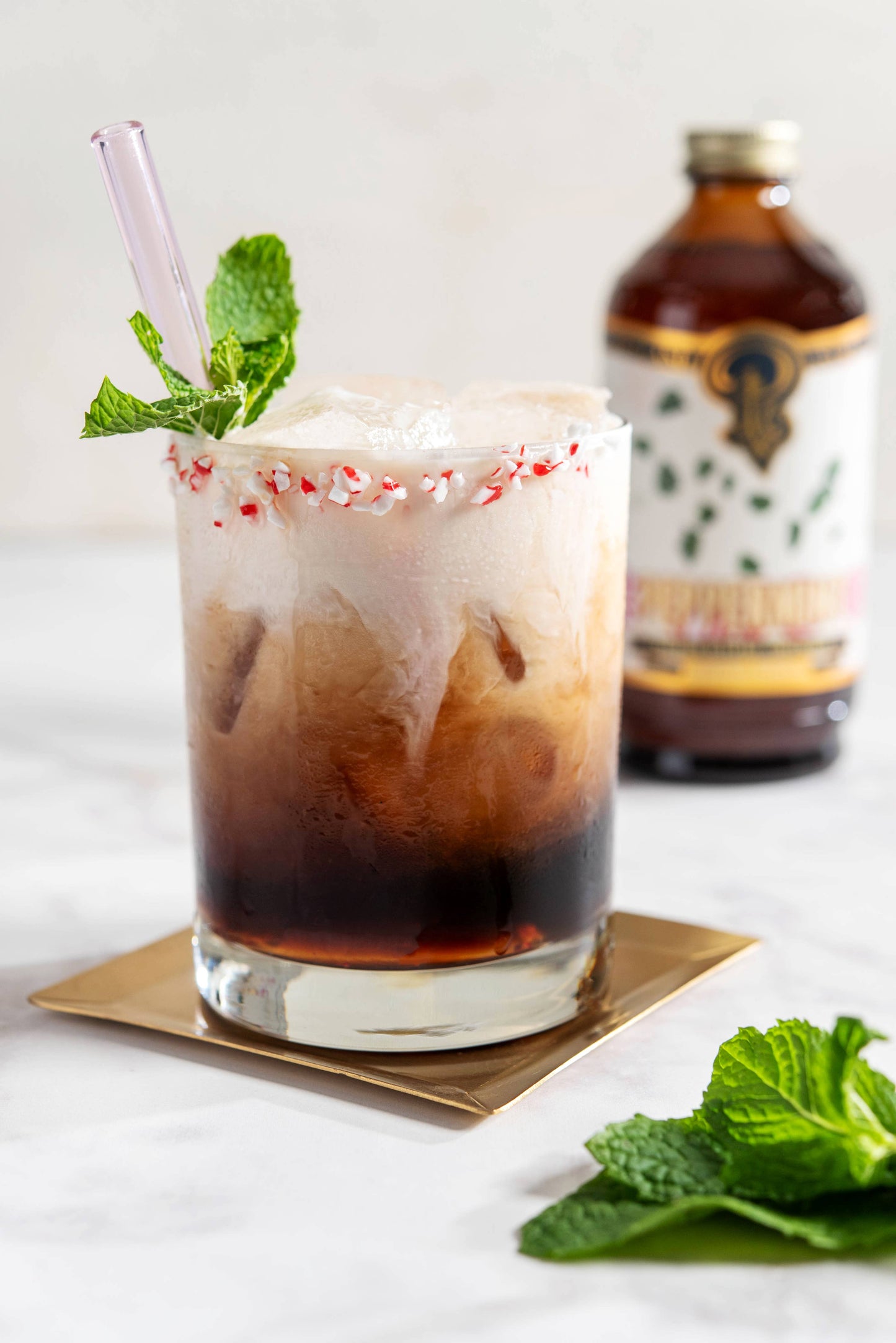 Peppermint Syrup 12 oz - Cocktail | Mocktail Beverage Mixer