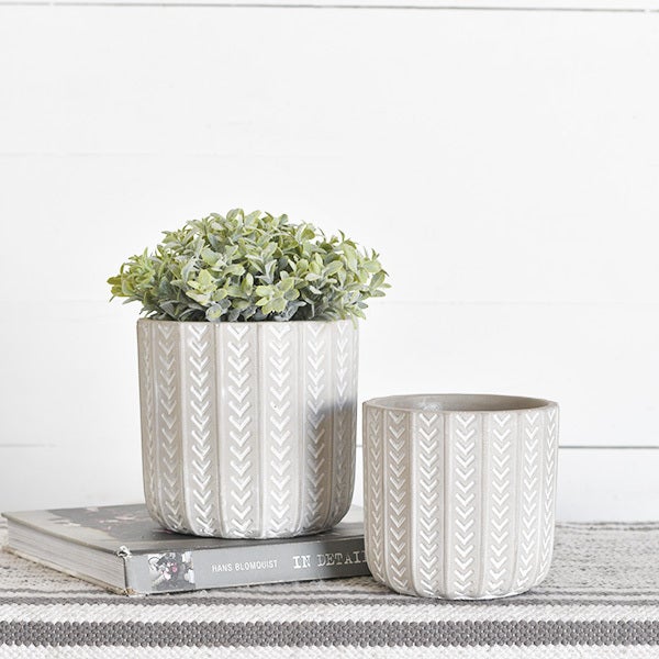 Arrow Pattern Planters