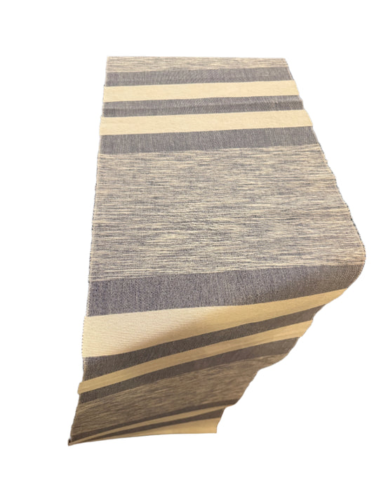 Table Runner- yarn blue
