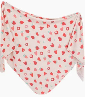 Swaddle Blanket - Strawberry