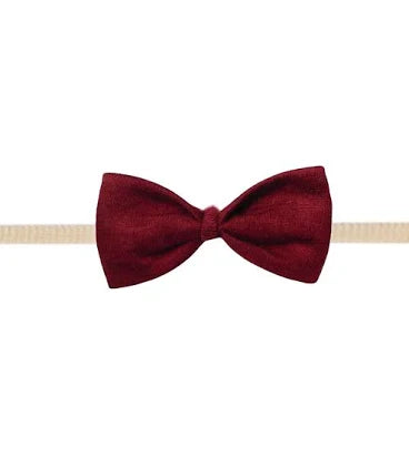 Ruby bow tie bow